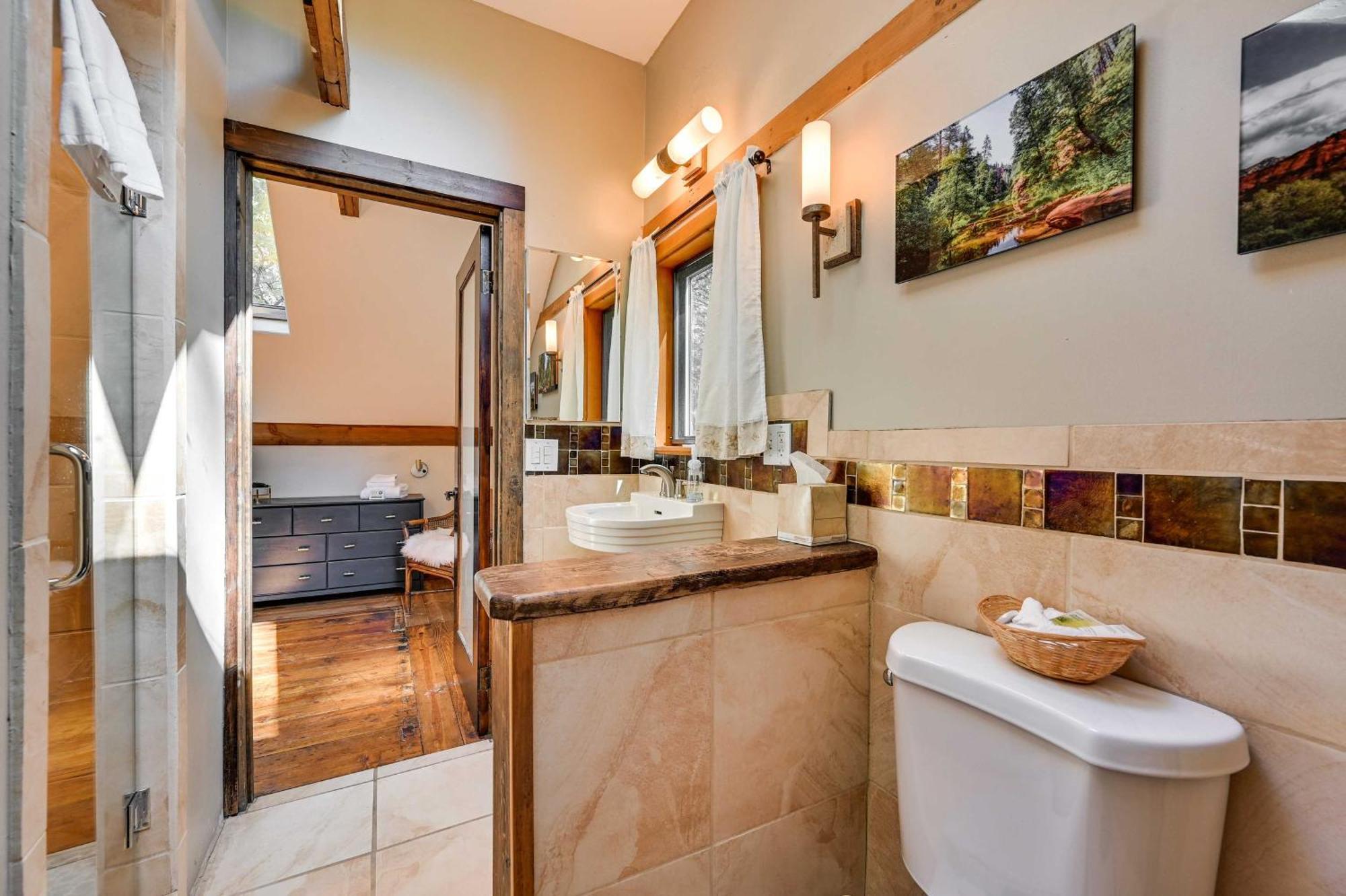 Peaceful Sedona Retreat With Patio And Mtn Views!アパートメント エクステリア 写真